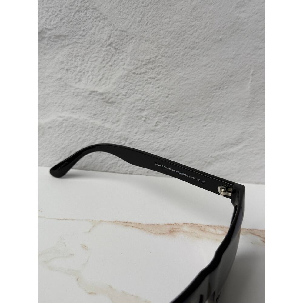 NEW Tom Ford FT0513-N Morgan Polarized Sunglasses Black - Picture 7 of 9